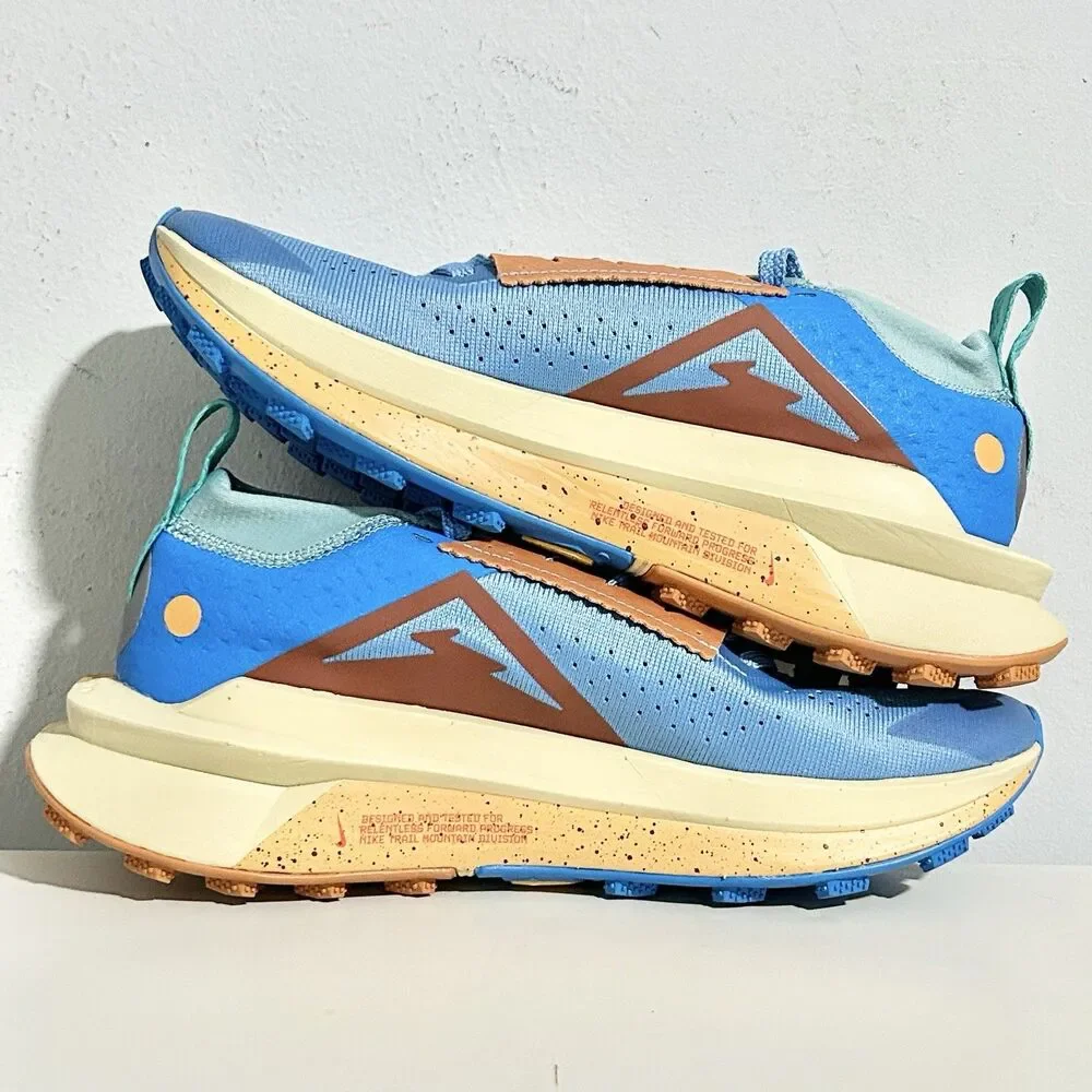 Nike ZoomX Zegama 2 “Blue Beyond Copper Moon” Men’s Size 6 Running Shoes - Picture 6 of 8
